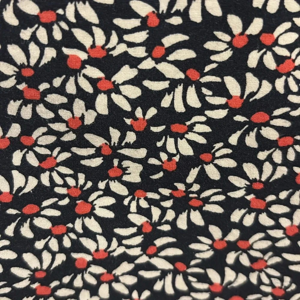 J. Crew Flex Washed Navy Floral Men's‎ Shirt size Large Slim Fit